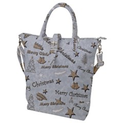 Christmas Buckle Top Tote Bag