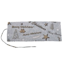 Christmas Roll Up Canvas Pencil Holder (s) by nateshop