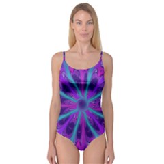 Wallpaper Tie Dye Pattern Camisole Leotard  by Wegoenart