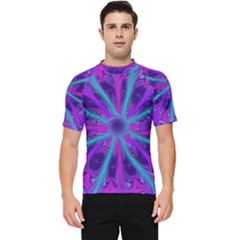 Wallpaper Tie Dye Pattern Men s Short Sleeve Rash Guard