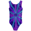 Wallpaper Tie Dye Pattern Kids  Cut-Out Back One Piece Swimsuit View1