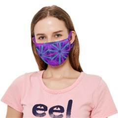 Wallpaper Tie Dye Pattern Crease Cloth Face Mask (adult) by Wegoenart