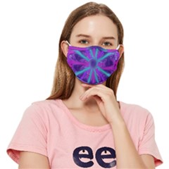 Wallpaper Tie Dye Pattern Fitted Cloth Face Mask (adult) by Wegoenart