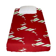 Christmas-merry Christmas Fitted Sheet (single Size) by nateshop