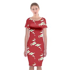 Christmas-merry Christmas Classic Short Sleeve Midi Dress by nateshop