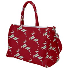 Christmas-merry Christmas Duffel Travel Bag by nateshop