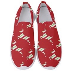 Christmas-merry Christmas Men s Slip On Sneakers by nateshop