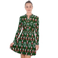 Christmas-09 Long Sleeve Panel Dress by nateshop