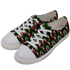 Christmas-09 Women s Low Top Canvas Sneakers by nateshop