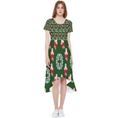 Christmas-09 High Low Boho Dress by nateshop