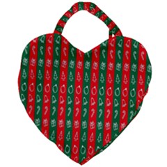 Christmas-10 Giant Heart Shaped Tote