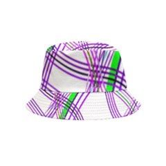 Form Background Drawing Design Bucket Hat (kids) by Wegoenart