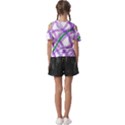 Form Background Drawing Design Kids  Butterfly Cutout Tee View2