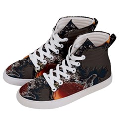 Fresh Water Tomatoes Women s Hi-top Skate Sneakers by ConteMonfrey