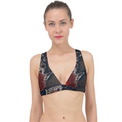 Fresh Water Tomatoes Classic Banded Bikini Top by ConteMonfrey