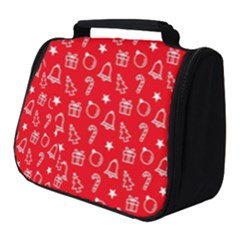 Merry Christmas,cute Full Print Travel Pouch (small)