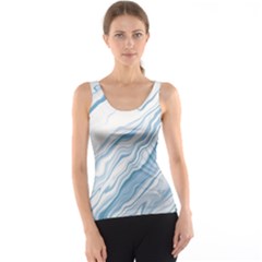 Marble Abstract Art Artistic Backdrop Tank Top by Wegoenart