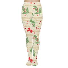 Christmas-paper Tights