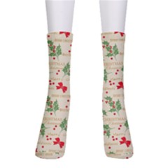 Christmas-paper Crew Socks