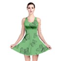 Green Nature Pattern Reversible Skater Dress View1