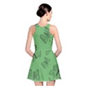 Green Nature Pattern Reversible Skater Dress View2