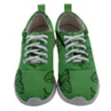 Green Nature Pattern Athletic Shoes View1