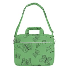 Green Nature Pattern Macbook Pro 16  Shoulder Laptop Bag