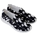 Ghost Background Halloween Women s Lightweight Slip Ons View3