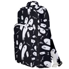 Ghost Background Halloween Double Compartment Backpack by Wegoenart