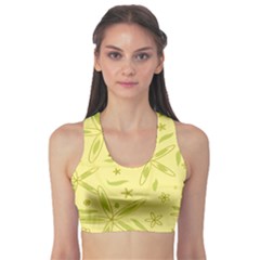 Wallpaper Floral Wallpaper Sports Bra by Wegoenart