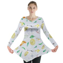 Tea Drinking Welding Tea Bag Long Sleeve Tunic 