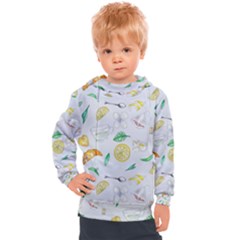 Tea Drinking Welding Tea Bag Kids  Hooded Pullover