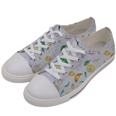 Tea Drinking Welding Tea Bag Men s Low Top Canvas Sneakers