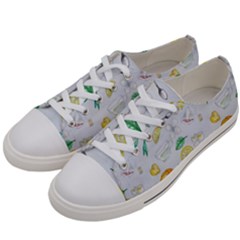 Tea Drinking Welding Tea Bag Women s Low Top Canvas Sneakers