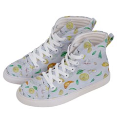 Tea Drinking Welding Tea Bag Women s Hi-Top Skate Sneakers