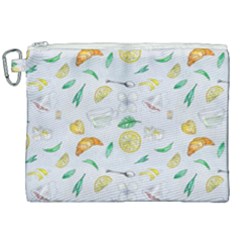 Tea Drinking Welding Tea Bag Canvas Cosmetic Bag (XXL)