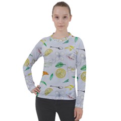 Tea Drinking Welding Tea Bag Women s Pique Long Sleeve Tee