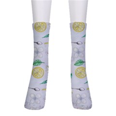 Tea Drinking Welding Tea Bag Crew Socks by Wegoenart