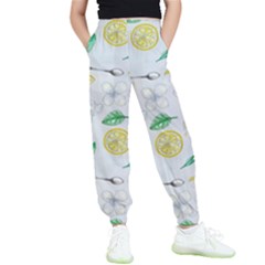 Tea Drinking Welding Tea Bag Kids  Elastic Waist Pants