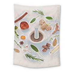 Healthy Ingredients Medium Tapestry by ConteMonfrey