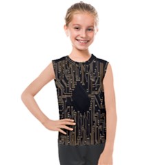 Circuit-board Kids  Mesh Tank Top by nateshop