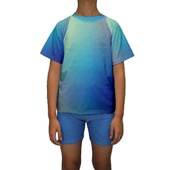 Color Kids  Short Sleeve Swimwear by nateshop