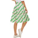 Christmas Xmas Green Stars Background Star Classic Short Skirt View3