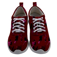 Doodles Maroon Athletic Shoes by nateshop