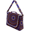 Mandala Kaleidoscope Background Box Up Messenger Bag View1