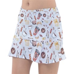 Coffee Coffeemania Caffeine Classic Tennis Skirt by Wegoenart