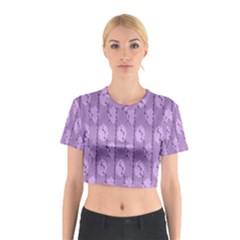 Flowers Cotton Crop Top by nateshop