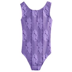 Flowers Kids  Cut-out Back One Piece Swimsuit