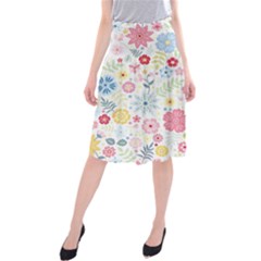 Graphic Art 002 Midi Beach Skirt by nateshop