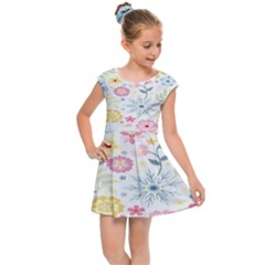 Graphic Art 002 Kids  Cap Sleeve Dress by nateshop